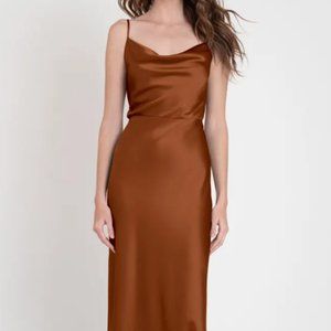 Jenny Yoo Sylvie Bridesmaid Dress in Copper - Size 8